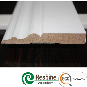 Décoratif apprêté bâtiment MDF plinthe moulage - Product Image 3