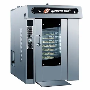 Southstar Commercial Industrial Rotary Oven with Energy Saving Euro Style with 12 trays for bread cookie