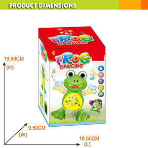 Baterai Musik Dioperasikan Goyang & Menari Katak dengan Lampu - Product Image 5