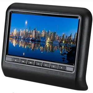 와이드 스크린 9 inch headret monitor 32 bit games 다운로드 TFT lcd 차 TV monitor 800*480 DVD/AV 플레이어