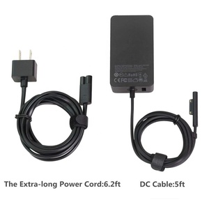 Bộ Chuyển Đổi Nguồn <span class=keywords><strong>AC</strong></span> Bộ Sạc 44W 15V 2.58A Cổng USB Cho <span class=keywords><strong>Microsoft</strong></span> Surface Pro 5 Pro 4 Pro 3 Cargado Laptop 15V 2.58A - Product Image 1