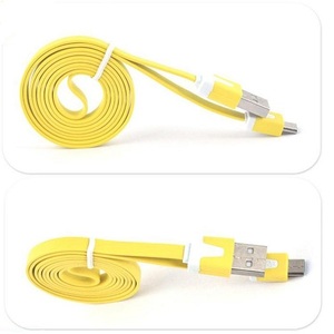 1M 2M 3M <span class=keywords><strong>plat</strong></span> nouilles câble usb pour android pour <span class=keywords><strong>iPhone</strong></span> câble micro l modèle - Product Image 5
