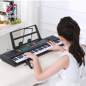 Chengji Bàn Phím Đàn Piano Điện Tử Bằng Nhựa Chất Lượng Cao Cho Trẻ Em 61 Phím Có Micrô - Product Image 4