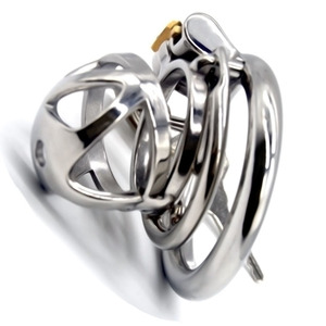 <span class=keywords><strong>Cage</strong></span> de chasteté FRRK 4,9 cm en acier inoxydable avec serrure, <span class=keywords><strong>cage</strong></span> pour pénis avec porte-clés, dispositif de chasteté masculin pour homme - Product Image 4