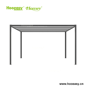 Homey más nuevo <span class=keywords><strong>precio</strong></span> razonable <span class=keywords><strong>aluminio</strong></span> metal barato pérgolas - Product Image 1