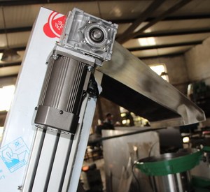 Infeed Loader + Maïs Bonen Grain Schroef Moer Bolt Fastener Ring Bulk Zwaan Transportband + Tilt Feeder/Helling hopper Feeder