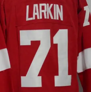 ดีทรอยต์ Dylan Larkin ที่ดีที่สุดคุณภาพเย็บ National Hockey Jersey