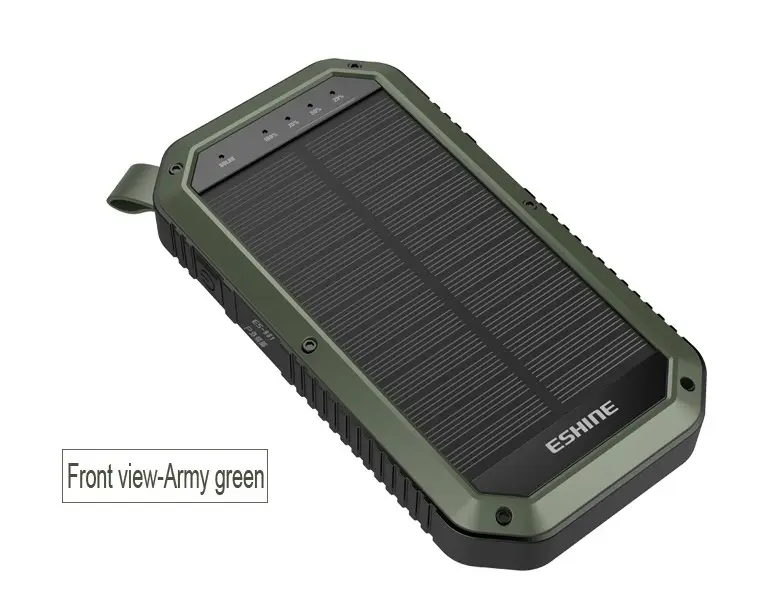 Cargador solar portátil ES981, 10W, Eshine ce rohs, cargador de batería, cargador portátil, celul