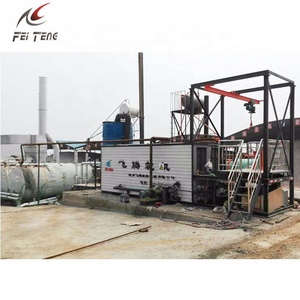 Pelat Baja Boiler Thermal Oil Pemanas Aspal Mesin Peleburan dengan Paten Drum Perputaran Perangkat - Product Image 3