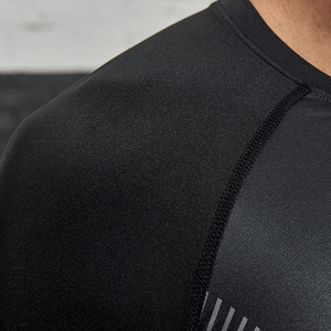 Mens <span class=keywords><strong>Camicia</strong></span> A Maniche Lunghe Plus Size Palestra Stretto Sport Fitness Top <span class=keywords><strong>Uomo</strong></span> Su Misura <span class=keywords><strong>Camicia</strong></span> di Fitness - Product Image 4