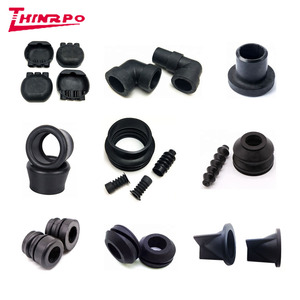 Rubber Onderdelen Fabricage Siliconen Rubber Gegoten Component / Auto Rubber Deel - Product Image 1