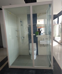 Unità portatile bagno integrale prefabbricata modulare pod <span class=keywords><strong>box</strong></span> <span class=keywords><strong>doccia</strong></span> uso interno o esterno - Product Image 5