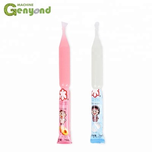 Completare 1 tonnellata all'ora tubo di plastica ghiacciolo macchina per fare bevande pop - Product Image 4