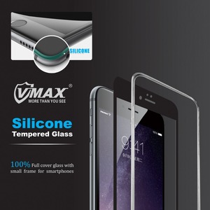 0.33mm Épaisseur 3D Courbe Silicone cadre 9 H Trempé protecteur d'écran en verre pour iPhone 6 s et 6 s Plus - Product Image 2