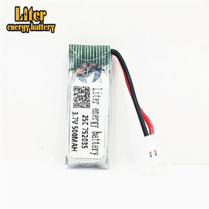 3.7 V 500 mAh 752035 25C Lipo Batterie pour <span class=keywords><strong>Hubsan</strong></span> <span class=keywords><strong>X4</strong></span> H107 H107L H107D JD385 JD388 RC Hélicoptère Quadcopter - Product Image 1