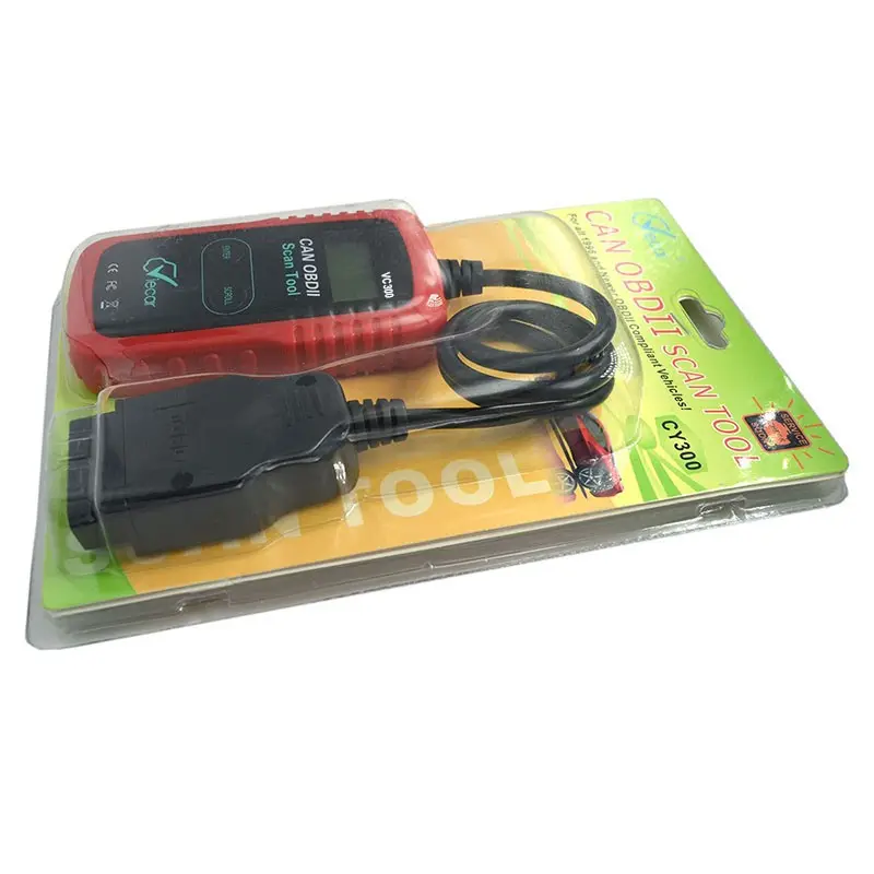 VC300 Kabel anschluss Handheld Auto Code Reader Obd2 Scanner Diagnose tool Bester billiger Auto Obd2 Scanner