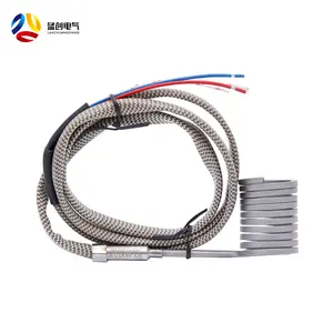 Bobina de Calentamiento por Inducción Cuadrada Pequeña con Termopar, Calentador de Bobina Térmica - Product Image 6
