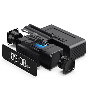 OneDer V06 Đa-Chức Năng 10W Loa Không Dây Người Giữ Điện Thoại Đồng Hồ Báo Thức <span class=keywords><strong>Bluetooth</strong></span> Loa - Product Image 6