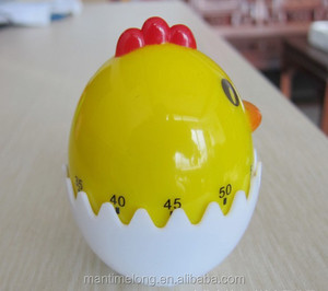 Bộ Đếm Thời Gian Nhà Bếp Cơ Khí Hình Con Vật Màu Vàng, Bộ Đếm Thời Gian 60 Phút - Product Image 3