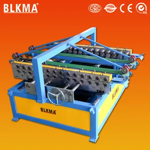 BLKMA Duct processing machines, duplex TDF flange forming machine