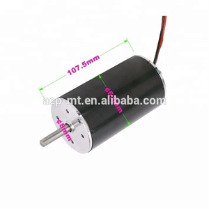 Motor de 12V CC para Puerta Enrollable de 63mm, Imán Permanente, Conmutación por Escobillas, Velocidad de 4000 rpm, Diámetro del Eje de 8mm, Bidireccional, Electrodoméstico - Product Image 5