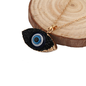 Vintage Personality Eyes <strong>Pendant</strong> <strong>Necklace</strong> for Women <strong>Long</strong> Chain Natural Stone <strong>Necklace</strong> Female Turkish Jewelry Christmas Gift - Product Image 4
