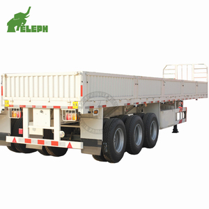 Semi-<span class=keywords><strong>remorque</strong></span> à paroi latérale avec couvercle de plaque avant, mammut Tri Axle Trailer Sale - Product Image 4