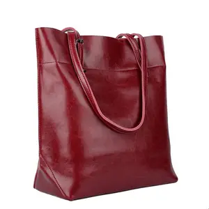 2016 wholesale products ladies leather bags handbag woman tote bag shoulder bag