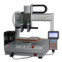 Distributeur automatique de colle époxy de table pour circuits imprimés / Machine robotique de distribution AB