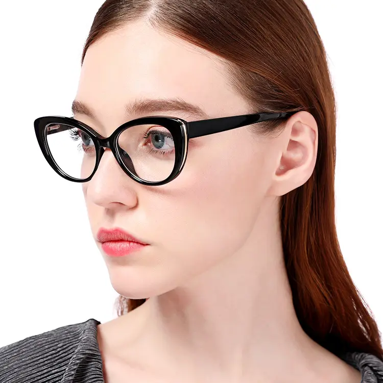 SHINELOT 95139 Fashion Women And Men Prescription Glasses High Quality Painting Eyeglass Frames OEM