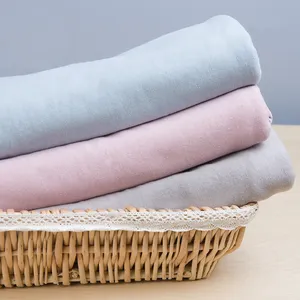 Nhà Máy Giá Bán Buôn Linen Cảm Thấy Đan Hàn Quốc 100% Cotton Vải