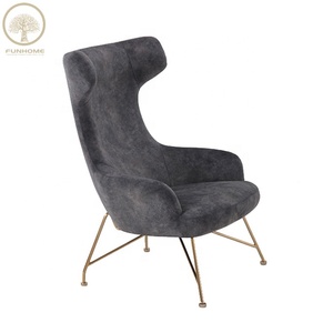 <span class=keywords><strong>Poltrona</strong></span> da Camera da Letto Confortevole, Sedia di Design Moderna con <span class=keywords><strong>Schienale</strong></span> <span class=keywords><strong>Alto</strong></span> - Product Image 3