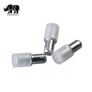 Support d'étagère en métal finition zinc nickel argent de haute qualité pour mur broche de 5mm utilisée pour accrocher un support pour une utilisation en armoire marque Meigesi - Product Image 3