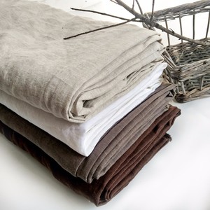 100% पत्थर धोया हुआ लिनन टेबल कपड़े, 100% सन टेबल लिनन - Product Image 6