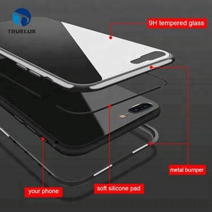 360 Gradi di Protezione per il <span class=keywords><strong>iphone</strong></span> X Corpo In Vetro Temperato Caso Della Copertura Del Respingente - Product Image 6