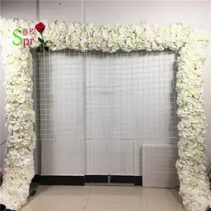 SPR Haute Qualité Centres <span class=keywords><strong>De</strong></span> <span class=keywords><strong>Table</strong></span> <span class=keywords><strong>De</strong></span> Mariage Long 2 m/lot Fleur Artificielle Décoration <span class=keywords><strong>De</strong></span> Mariage Toile <span class=keywords><strong>De</strong></span> Fond Fleur Mur Usine Directe - Product Image 1