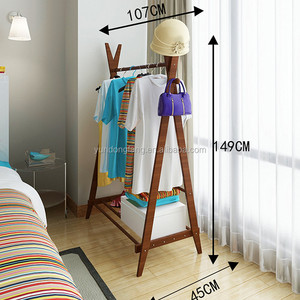 Precio <span class=keywords><strong>de</strong></span> Fábrica, Mueble <span class=keywords><strong>de</strong></span> Pared Moderno y Convertible Personalizado para el Hogar, Estante <span class=keywords><strong>de</strong></span> Exhibición para Ropa, <span class=keywords><strong>Perchero</strong></span> Plegable <span class=keywords><strong>de</strong></span> <span class=keywords><strong>Madera</strong></span> - Product Image 1