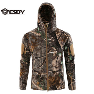 Mens 4 colori Tactical <span class=keywords><strong>Trekking</strong></span> escursionismo caccia giacche in pile all'aperto - Product Image 4