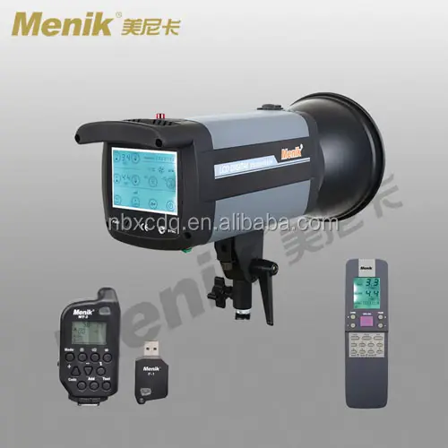 Menik CM studio flash with remote control touch screen, studio light