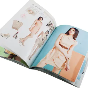 Custom Paper Color Printing Brochure Magazine Booklet Product Catalogue Instruction Book