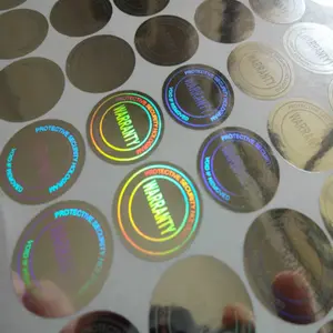 Hot sale custom 3d hologram stickers with serial numbers manufactured in China