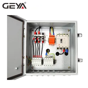 GEYA-Caja combinadora de energía Solar para exteriores, caja de empalme resistente al agua IP65, PV, DC 1000V, 16 cuerdas