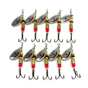 De alta calidad de señuelo de pesca artificial 6,3 cm 3,6g cuchara de metal señuelo de pesca