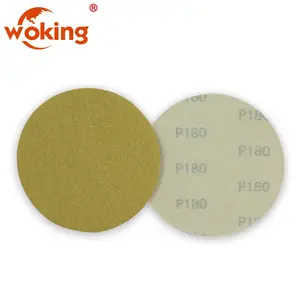 150mm yellow polishing sanding paper disc