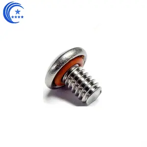 Phillipフラットスロットヘッド防水O Ring Self Sealing Screws