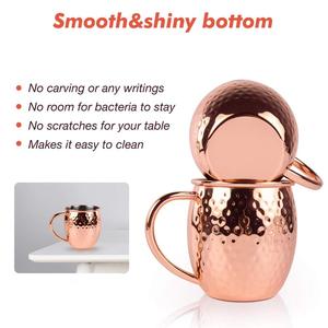 Mug en <span class=keywords><strong>cuivre</strong></span> martelé en acier inoxydable <span class=keywords><strong>Moscow</strong></span> <span class=keywords><strong>Mule</strong></span> - Product Image 3