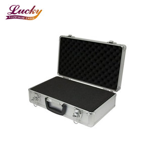 En aluminium Vol Voyage Cas Avec de la Mousse En Cubes Bagages Caméra Outil Sécurisé - Product Image 1