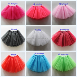 Tutù Professionale a 3 Strati in <span class=keywords><strong>Tulle</strong></span> di Poliestere per Bambine, Ragazze e Adulti, <span class=keywords><strong>Gonna</strong></span> da Balletto Acqua - Product Image 3