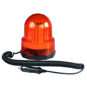 12V Emergency Rotary Led Warning Light With 60pcs LED light