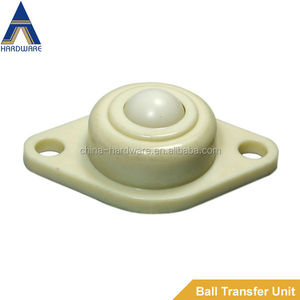 A2 Transmission Furniture Wheelchair Two Holes 5/8" Nylon Omni Table Conveyor Roller Ball Bearing Caster - Product Image 5